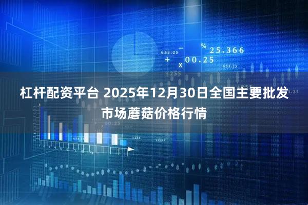 杠杆配资平台 2025年12月30日全国主要批发市场蘑菇价格行情