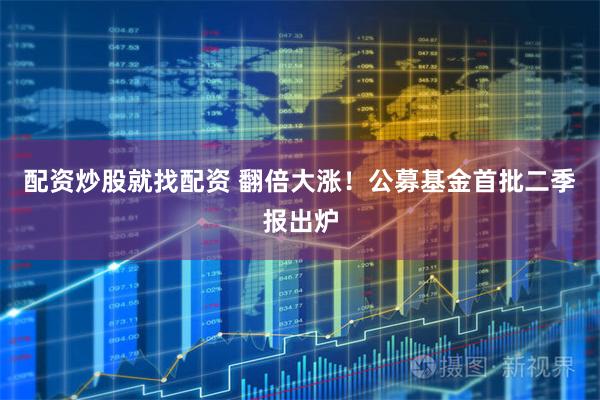 配资炒股就找配资 翻倍大涨！公募基金首批二季报出炉